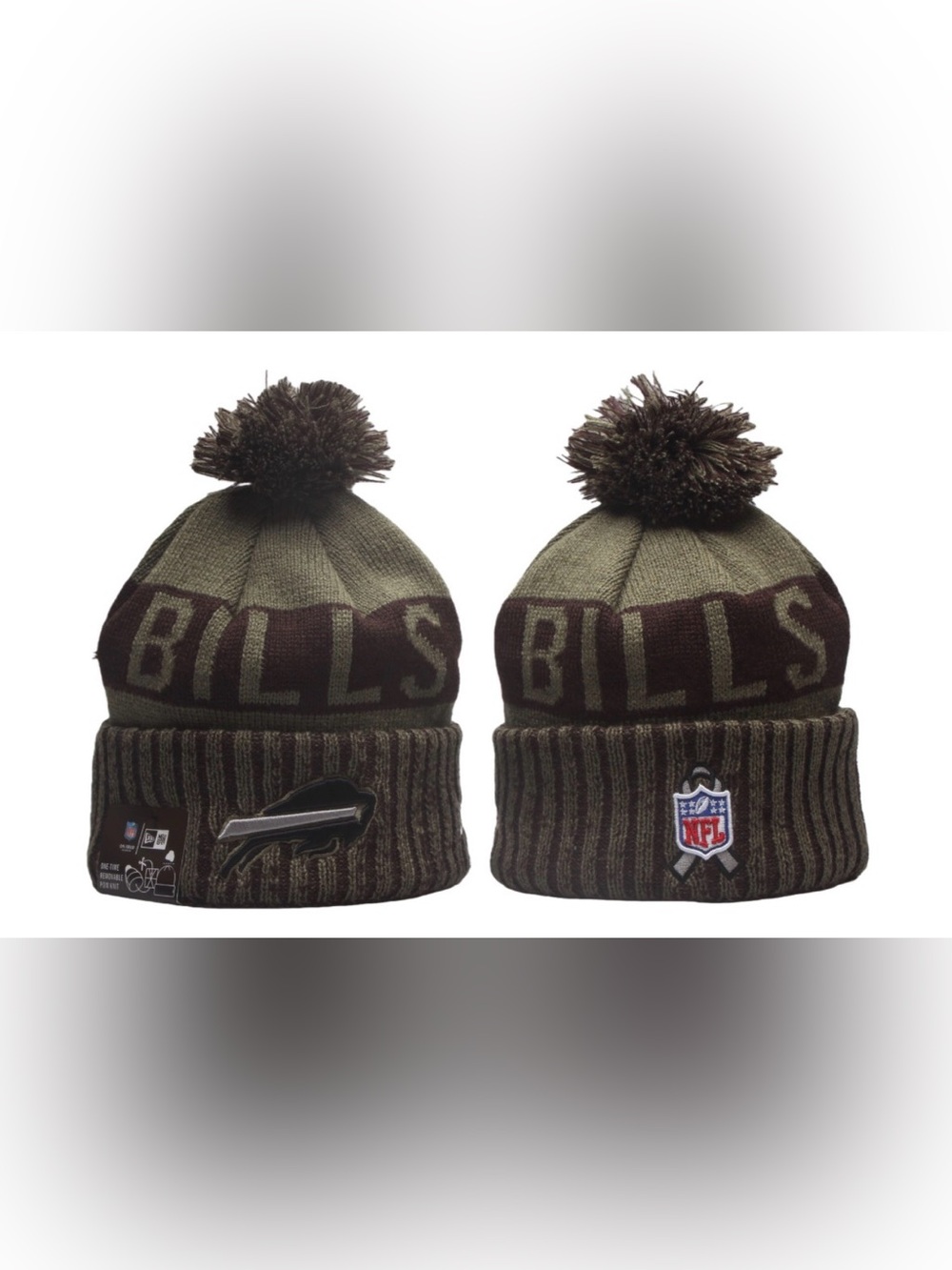 Buffalo Bills Salute to Service New Era NFL Beanie OSFM - Brand New